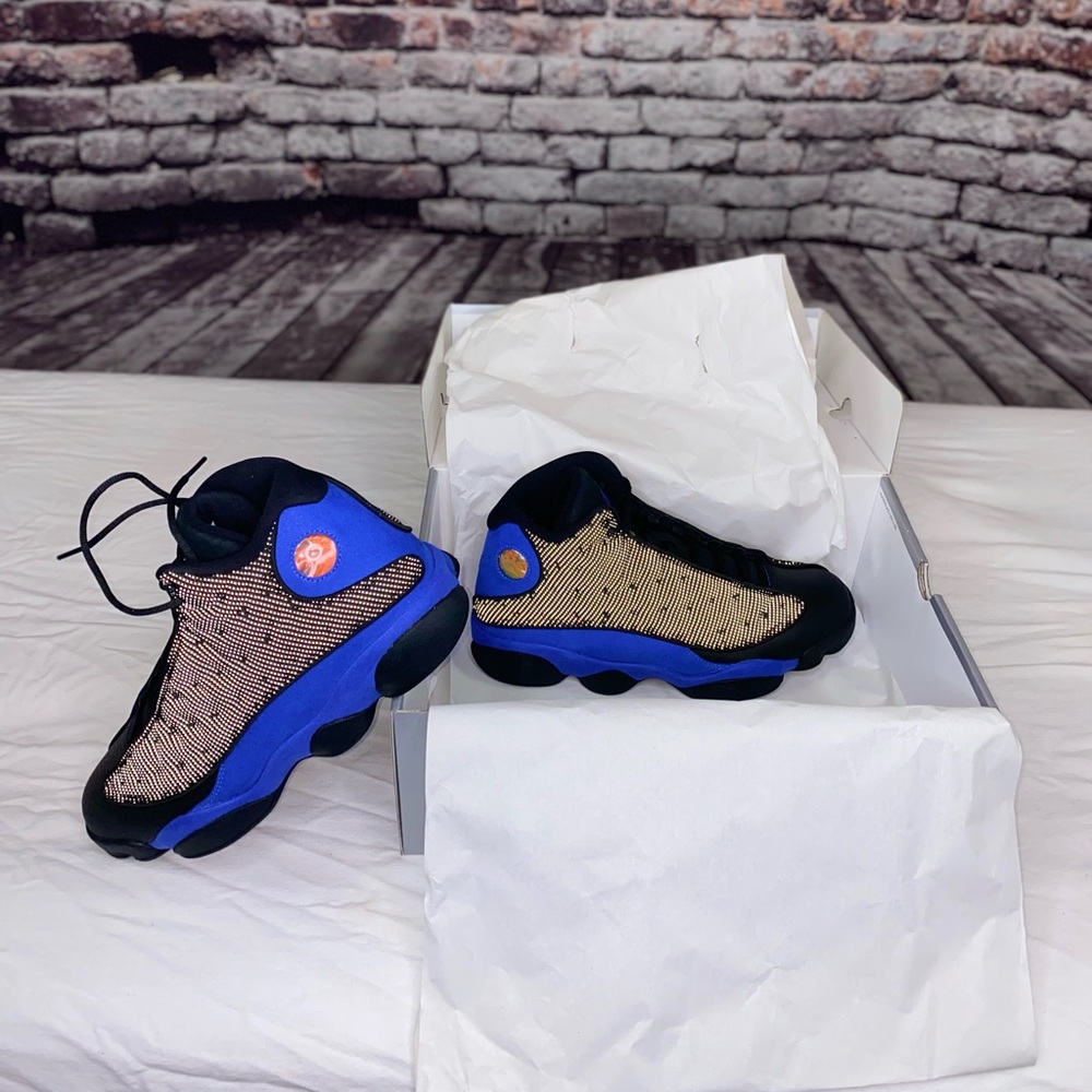 Air Jordan Retro 13 (Black/Hyper-Royal) (10 US)